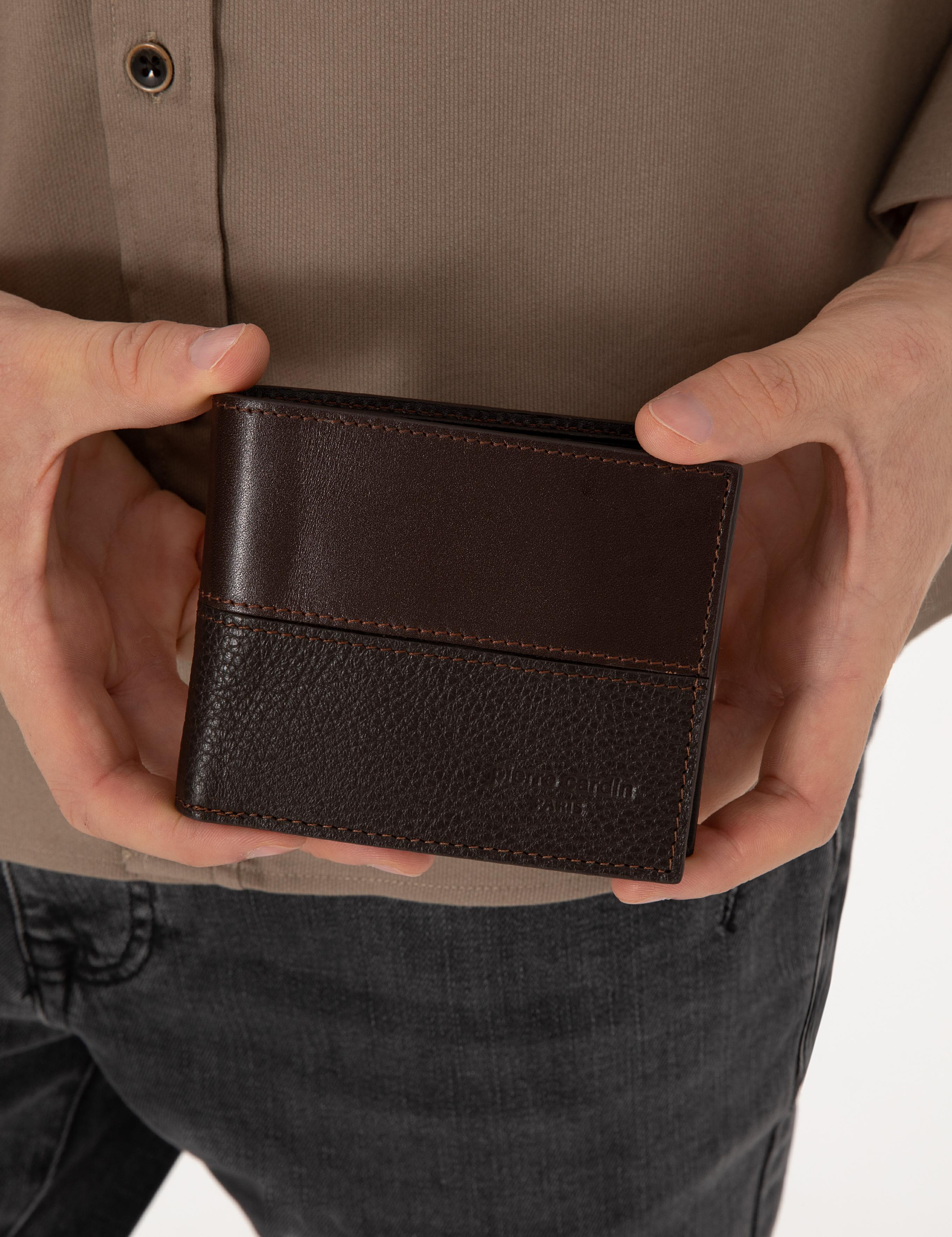 Erkek Kahverengi %100 Deri Cüzdan