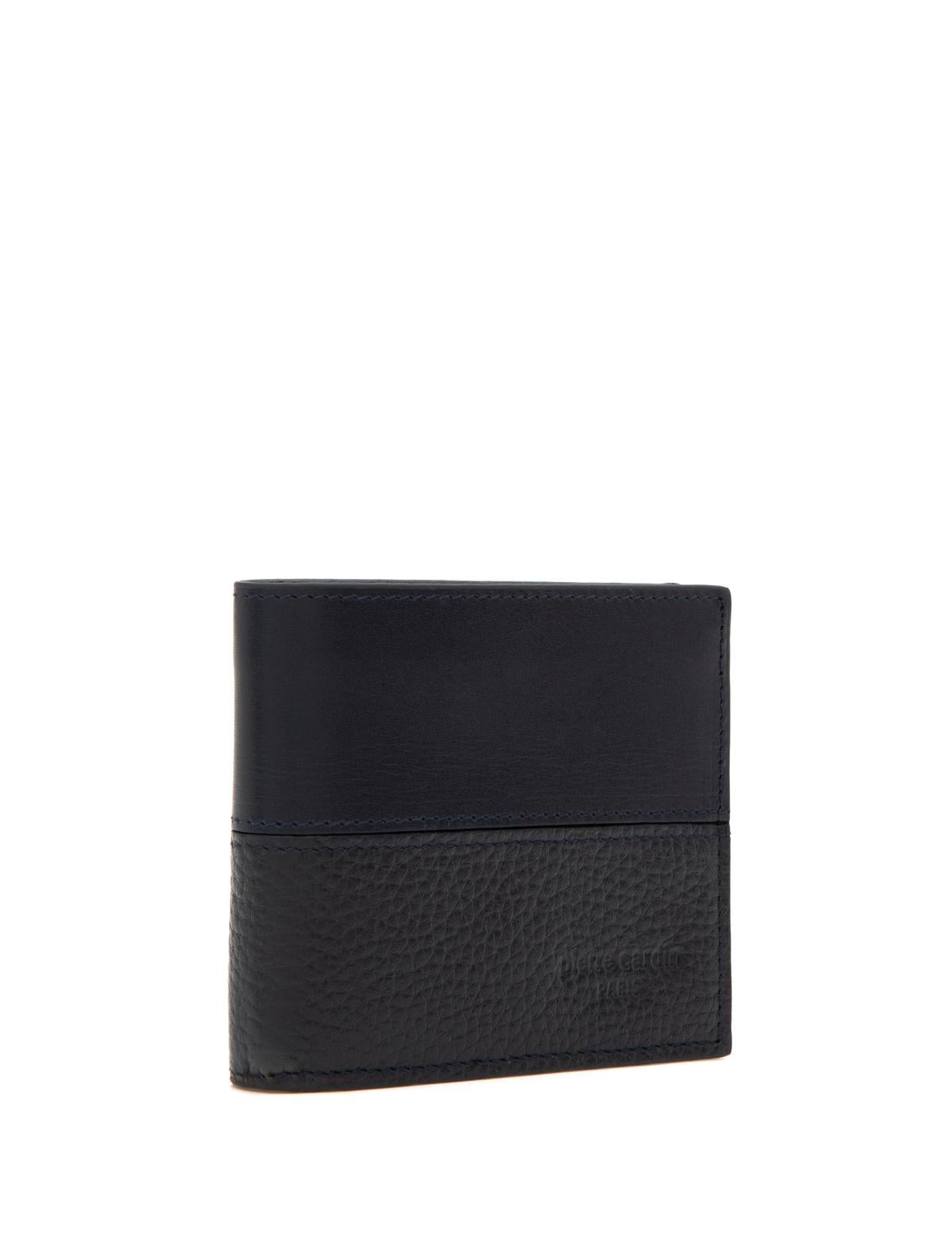 Erkek Lacivert %100 Deri Cüzdan - 50321928002