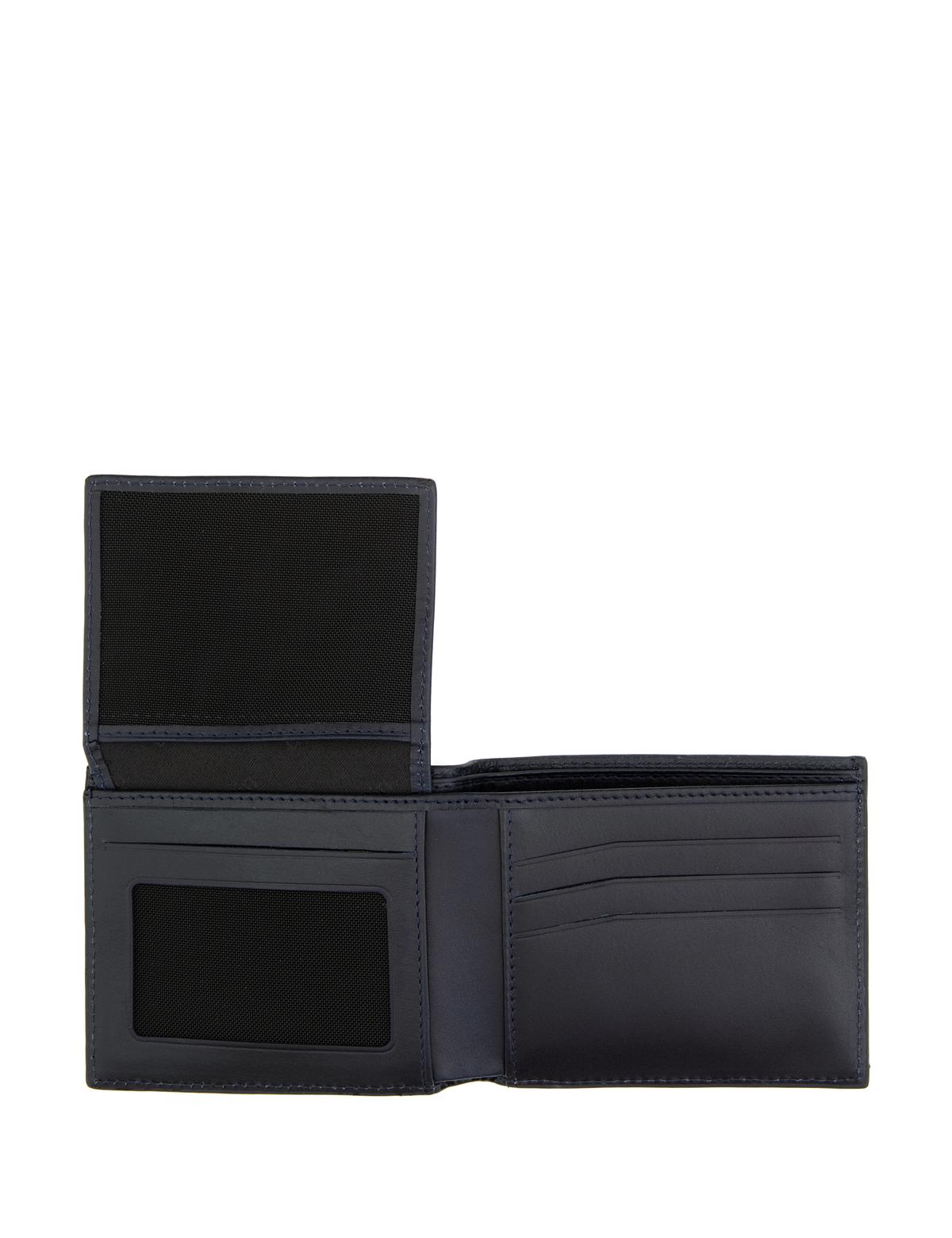 Erkek Lacivert %100 Deri Cüzdan - 50321928002