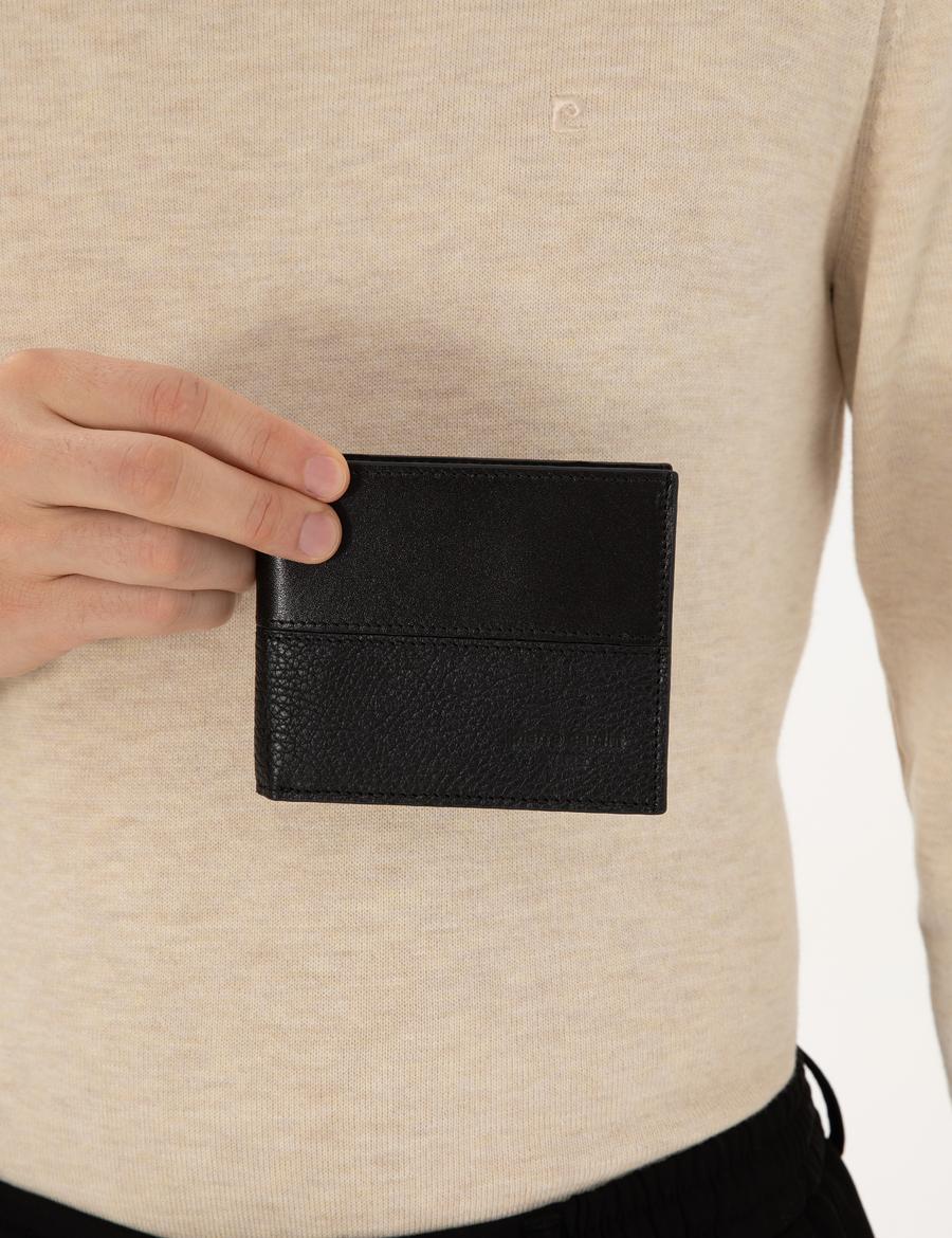 Erkek Siyah %100 Deri Cüzdan