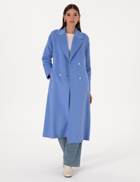 Mavi Kaşe Kaban - 50308929049