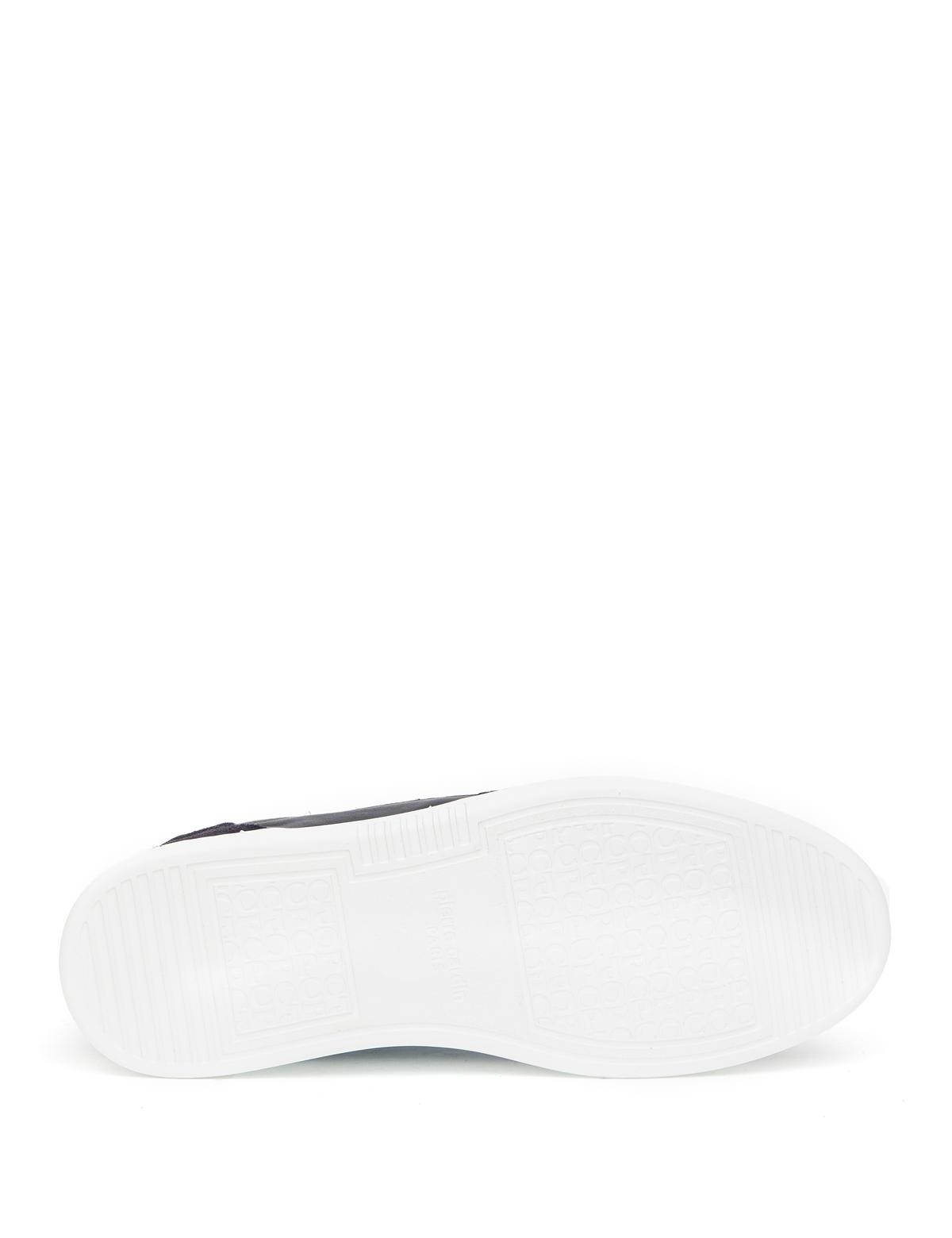 Lacivert %100 Deri Casual Ayakkabı - 50315618012