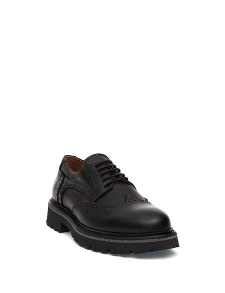 Siyah %100 Deri Casual Ayakkabı - 50315680006