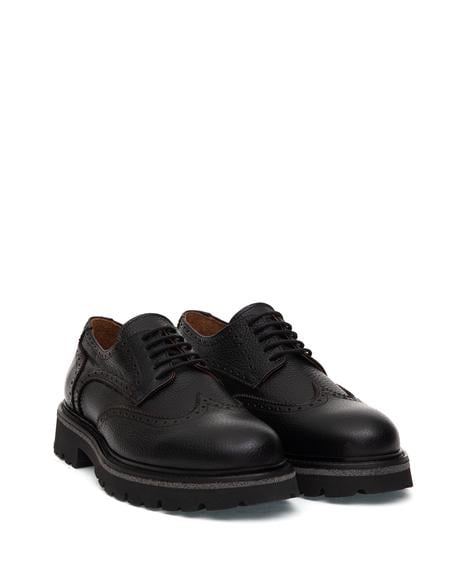 Siyah %100 Deri Casual Ayakkabı - 50315680006