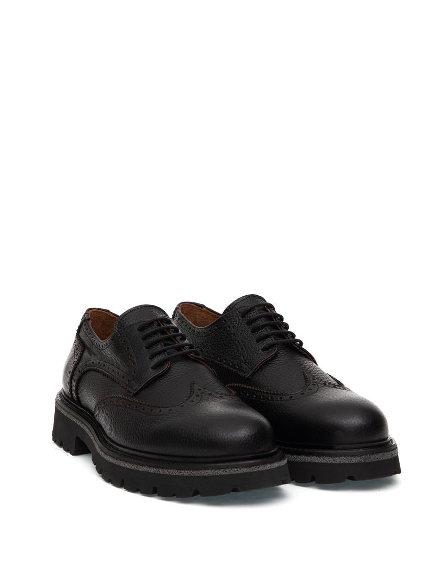 Siyah %100 Deri Casual Ayakkabı