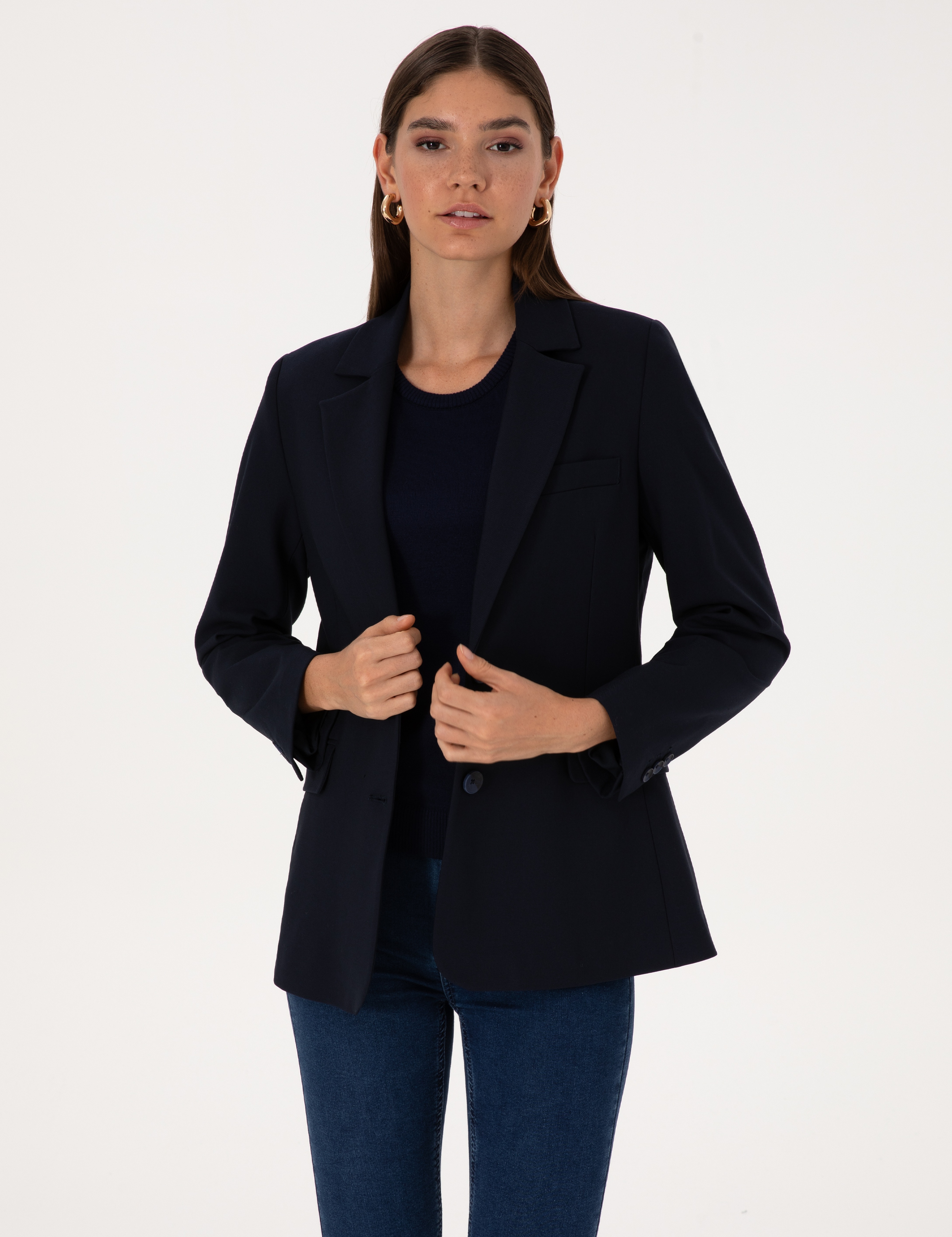 Lacivert Regular Fit Ceket - Image 1
