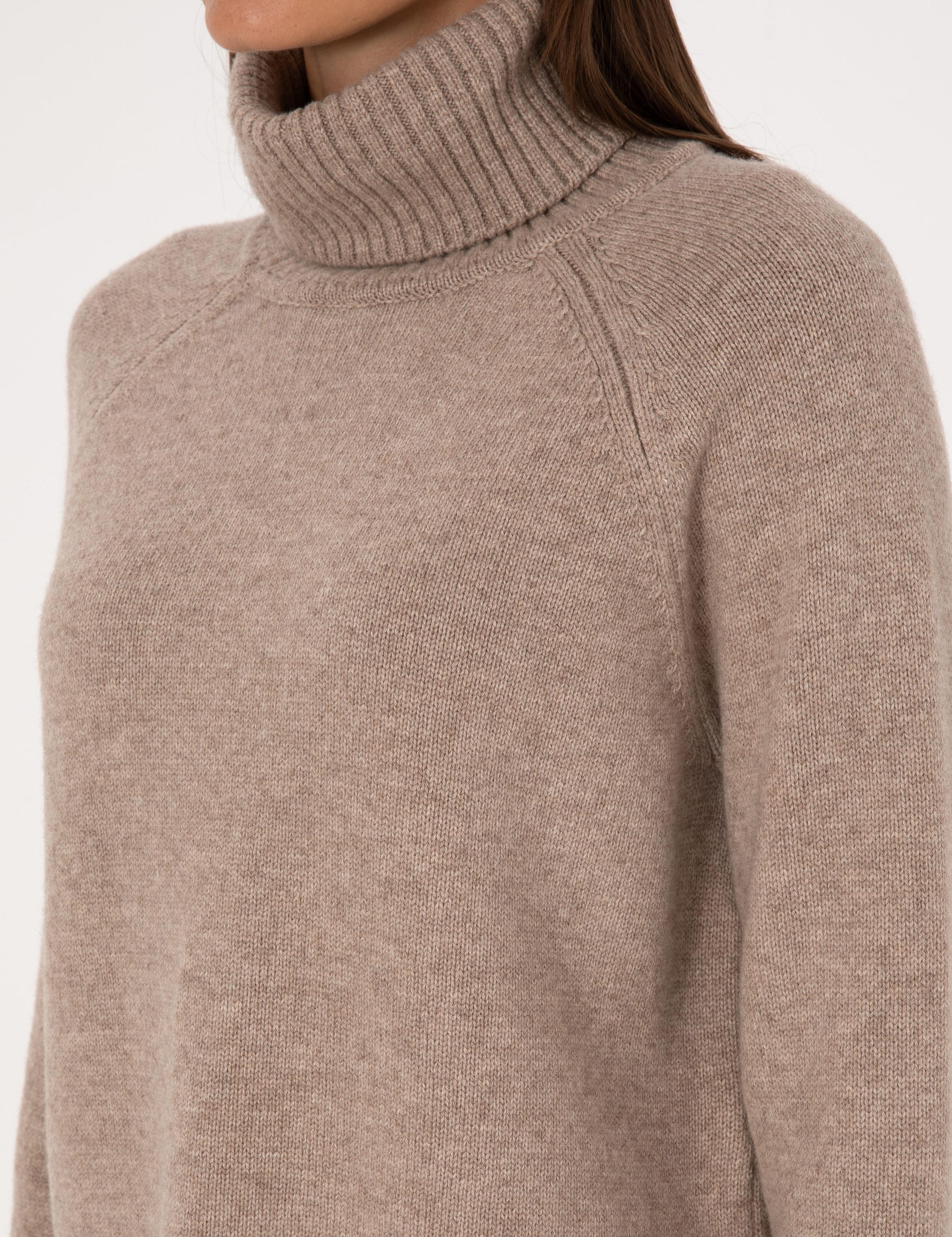 Vizon Comfort Fit Yün Karışımlı Balıkçı Yaka Kazak