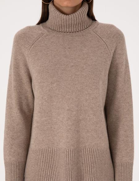 Vizon Comfort Fit Yün Karışımlı Balıkçı Yaka Kazak - 50316667006