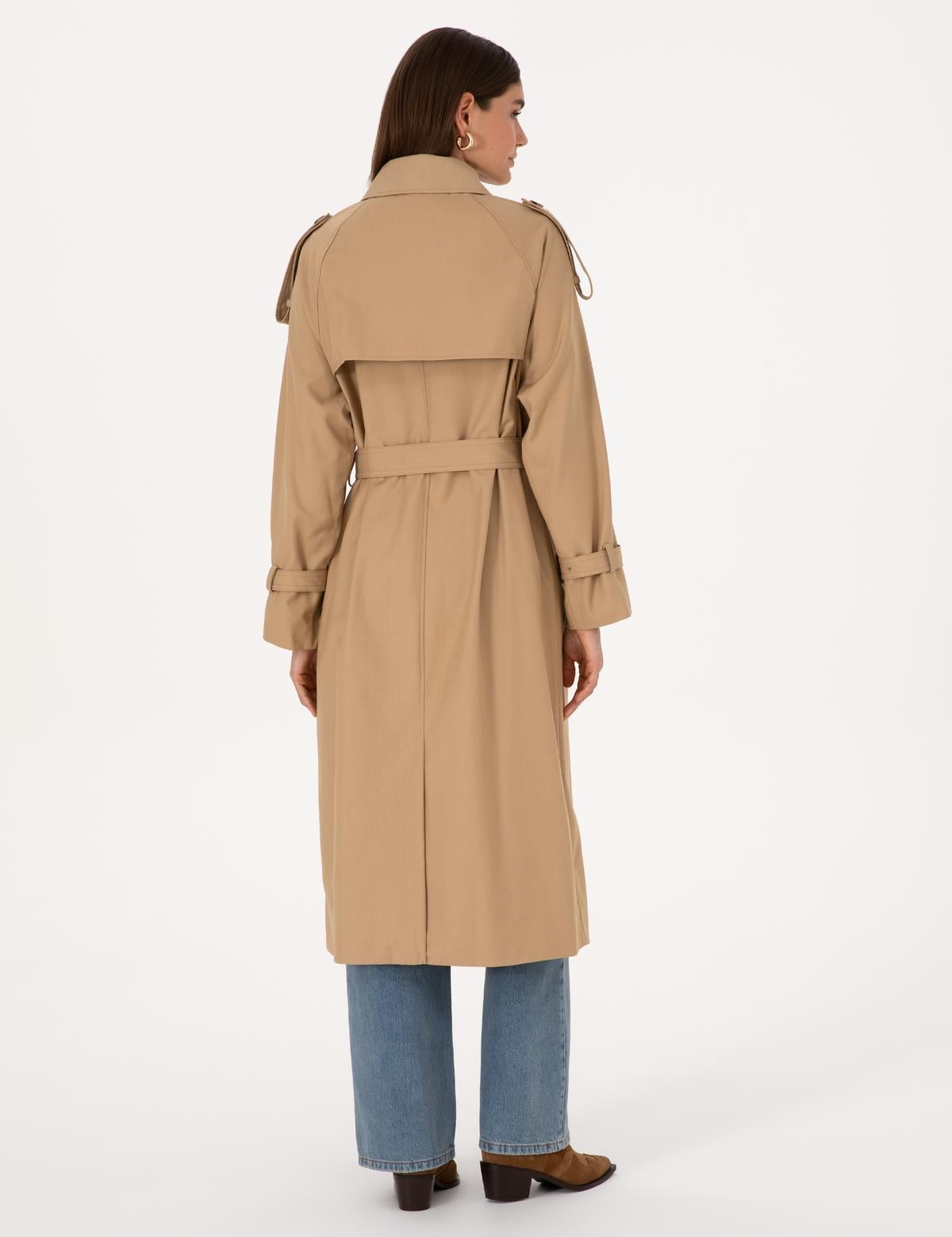 Bej Trençkot - 50309015011