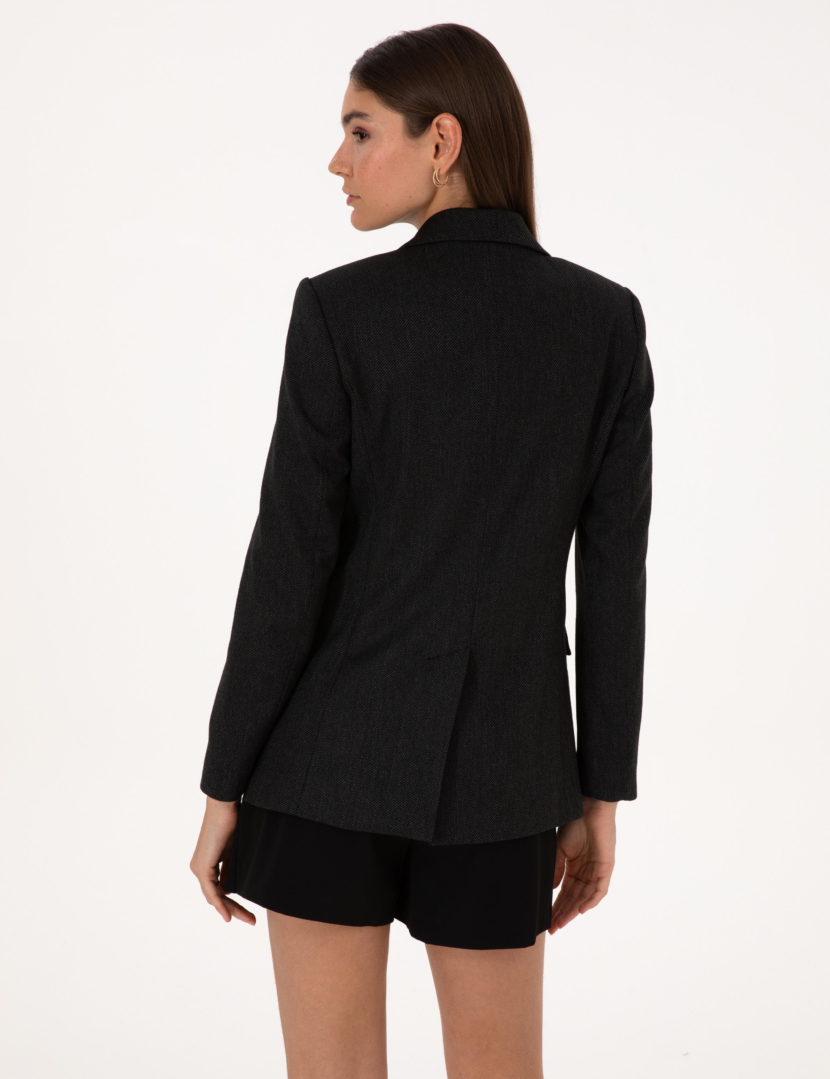 Siyah Slim Fit Ceket