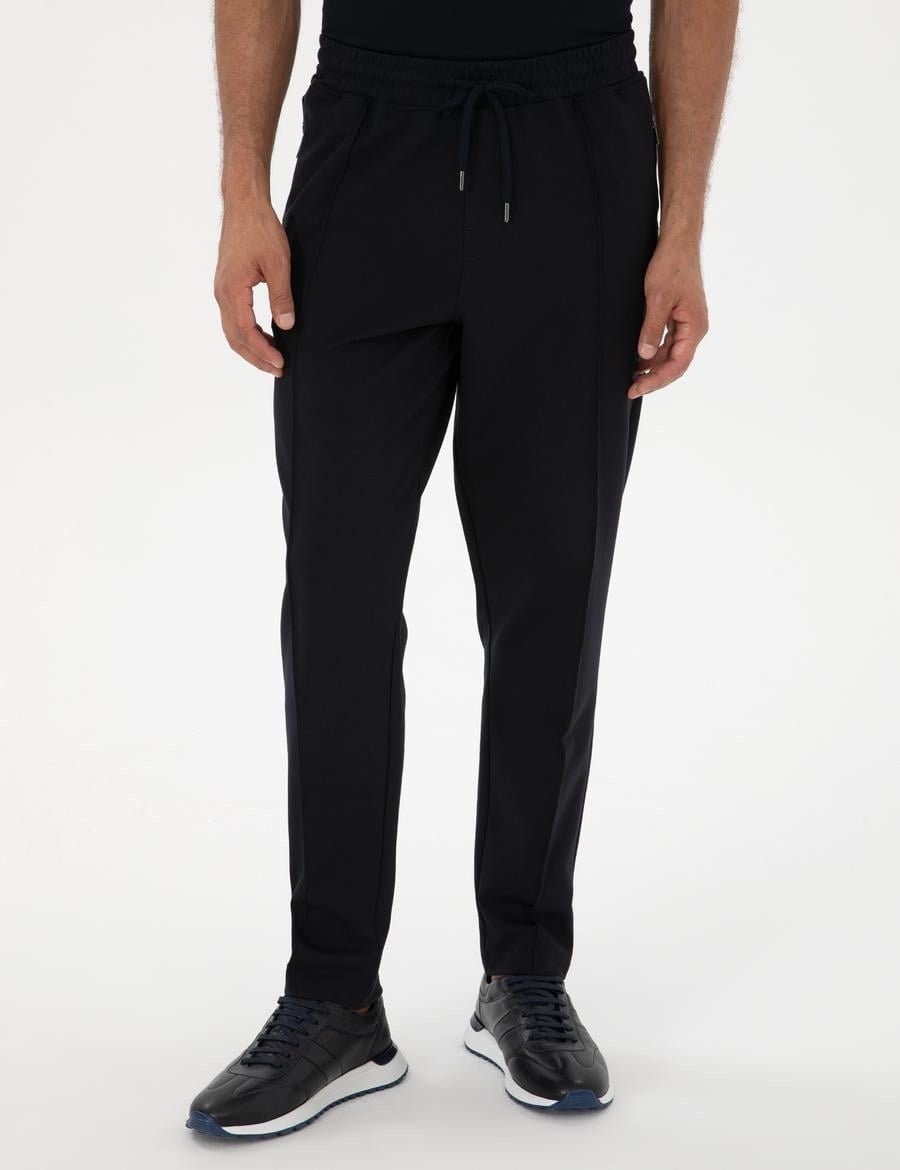 Lacivert Regular Fit Eşofman Altı