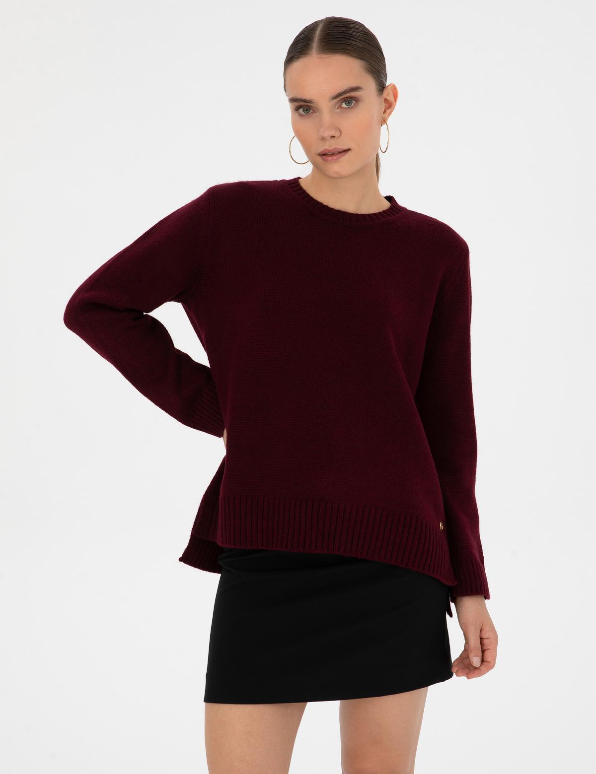 Vişne Comfort Fit Kazak - 50316310010