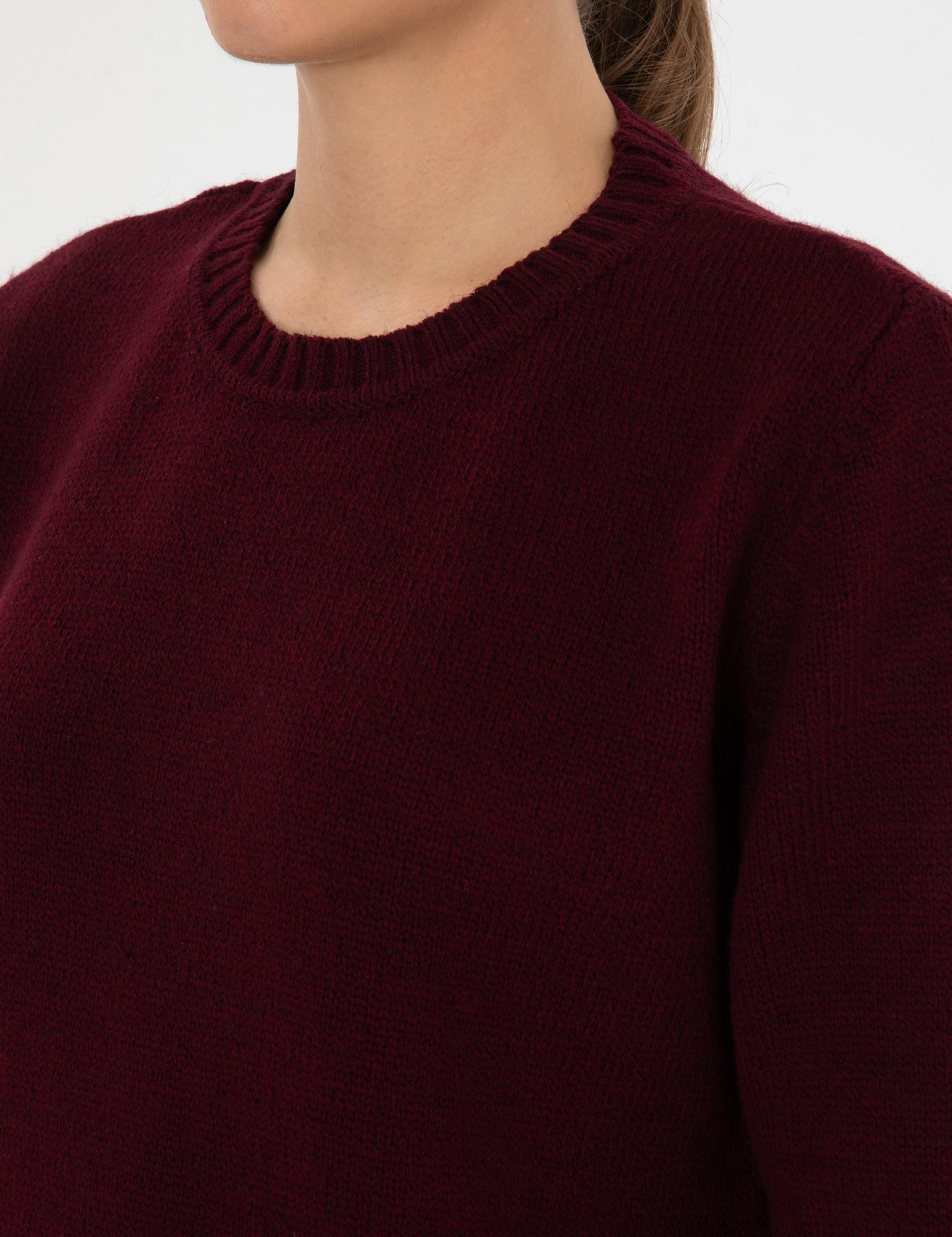 Vişne Comfort Fit Kazak