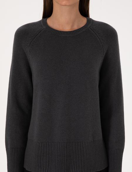 Antrasit Comfort Fit Yün Karışımlı Kazak - 50316659017