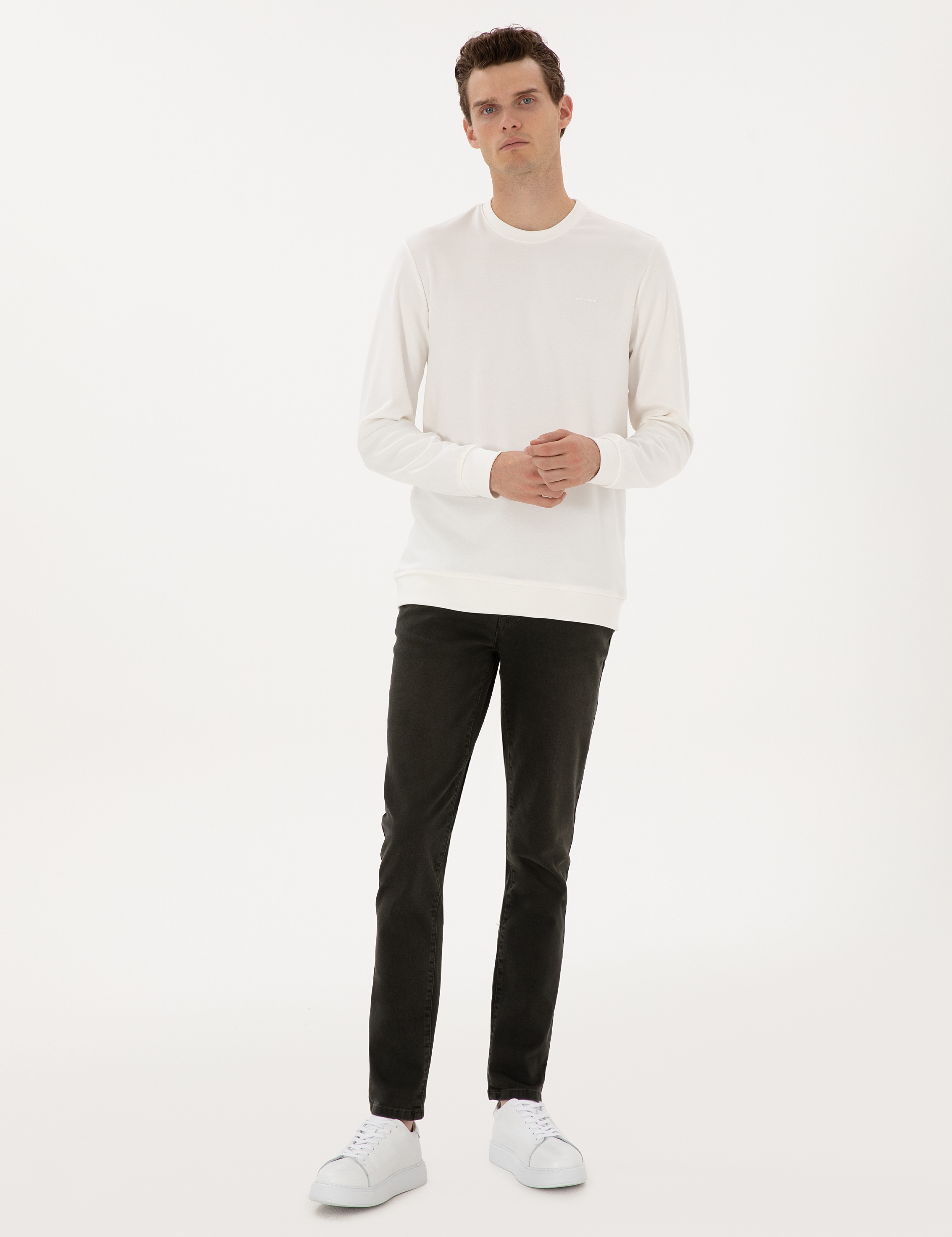 Ekru Regular Fit Sweatshirt - Image 4