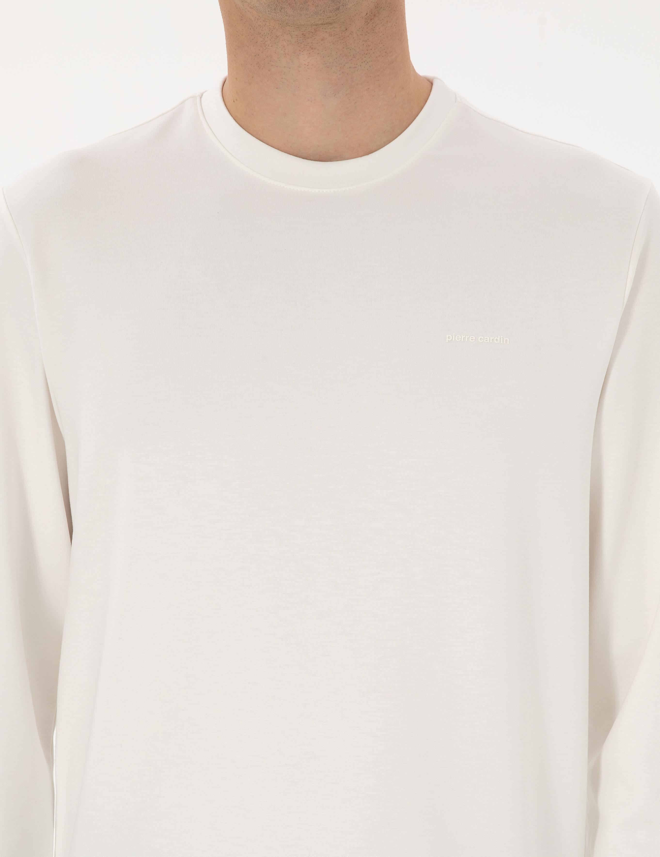 Ekru Regular Fit Sweatshirt