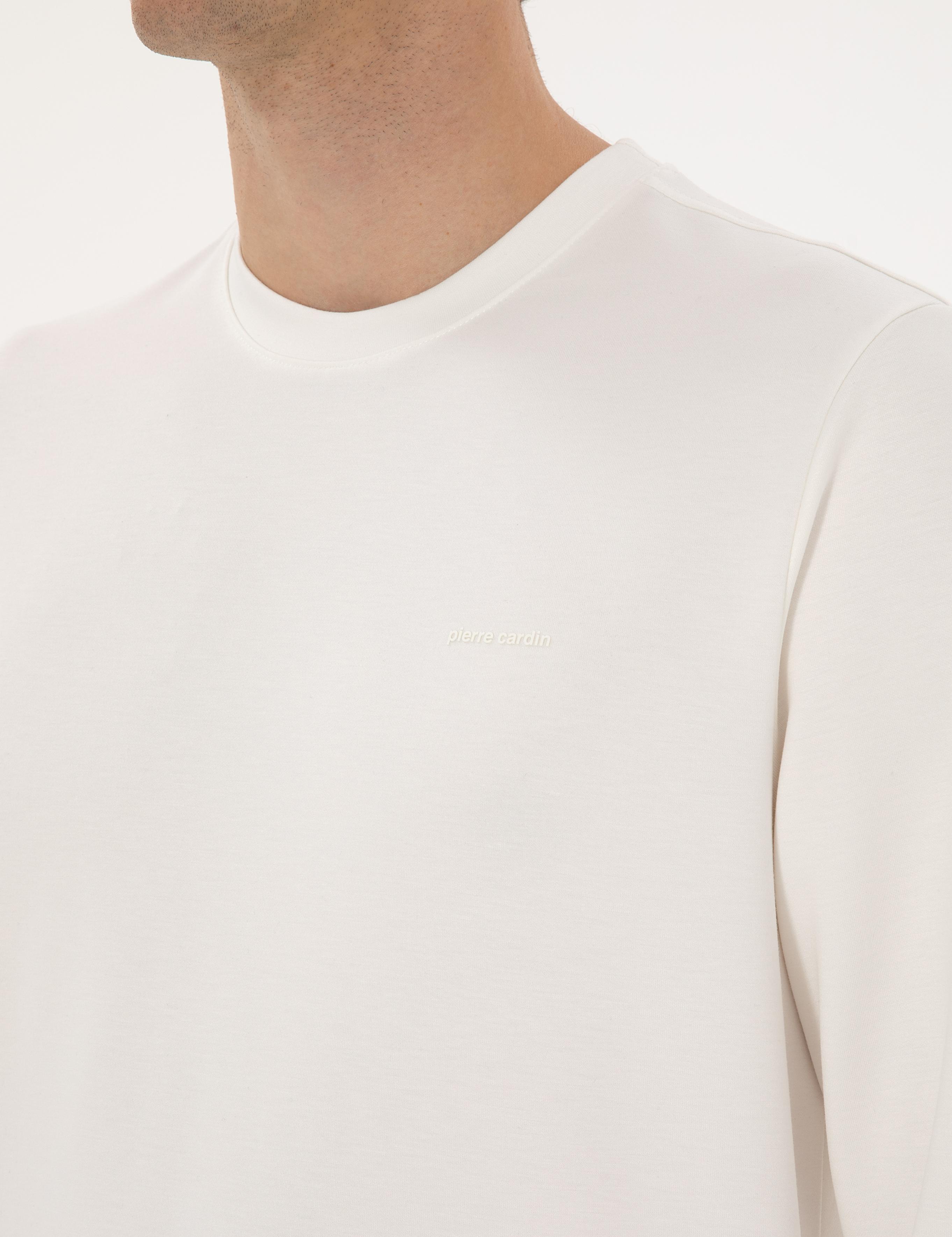 Ekru Regular Fit Sweatshirt