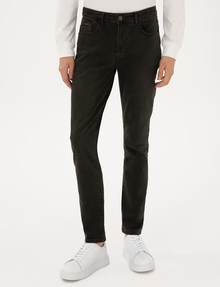 Haki Slim Fit Jean Pantolon - 50315283007