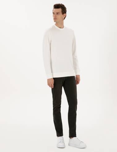 Haki Slim Fit Jean Pantolon