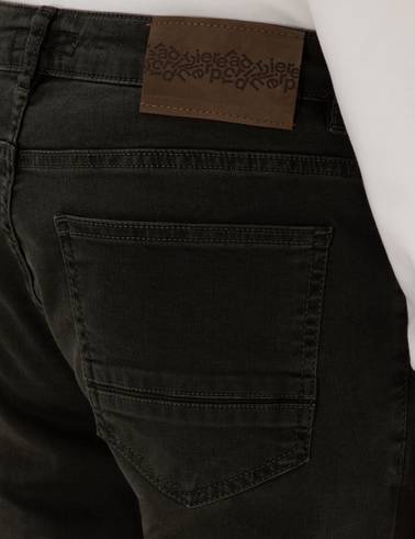 Haki Slim Fit Jean Pantolon