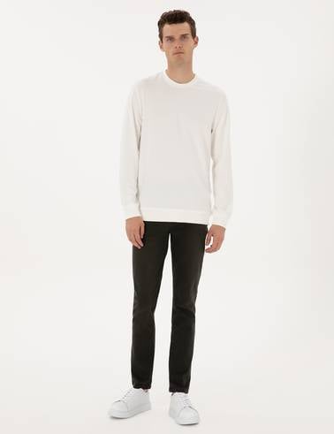 Haki Slim Fit Jean Pantolon