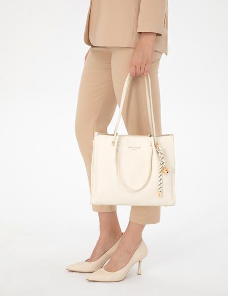 Beyaz Omuz Çantası - 50321771004