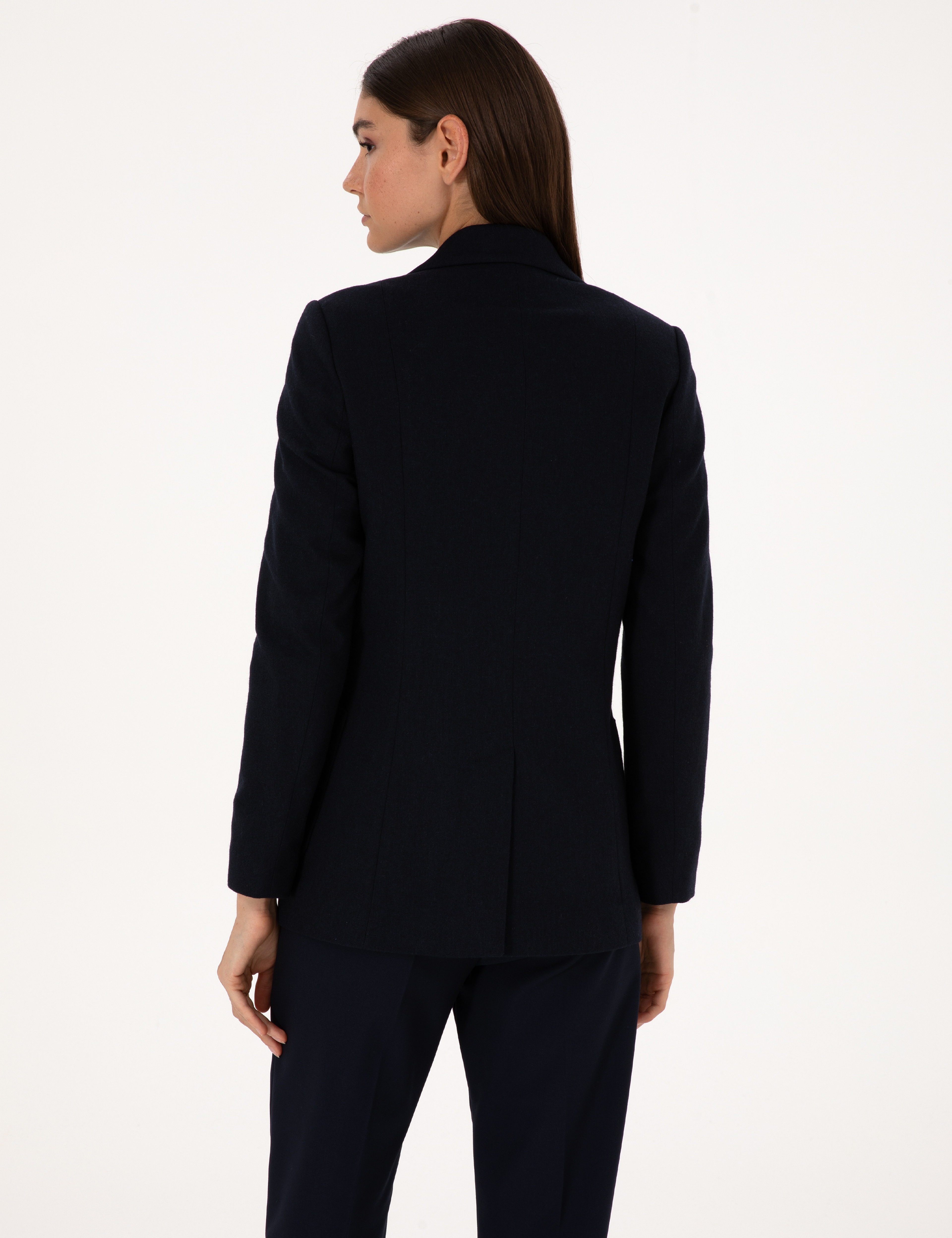 Lacivert Slim Fit Ceket - Image 5