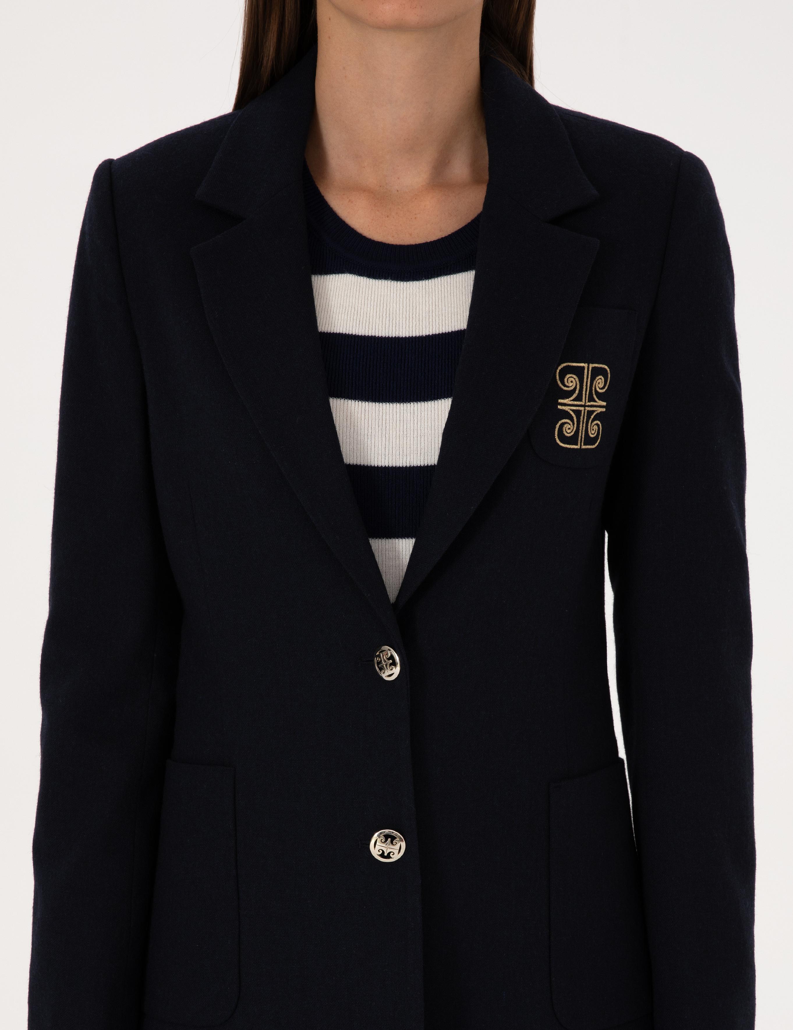 Lacivert Slim Fit Ceket