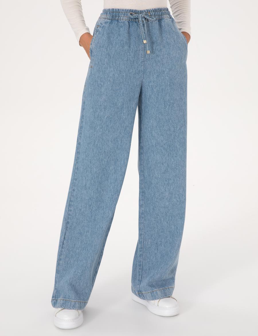 Açık Mavi Jean Pantolon