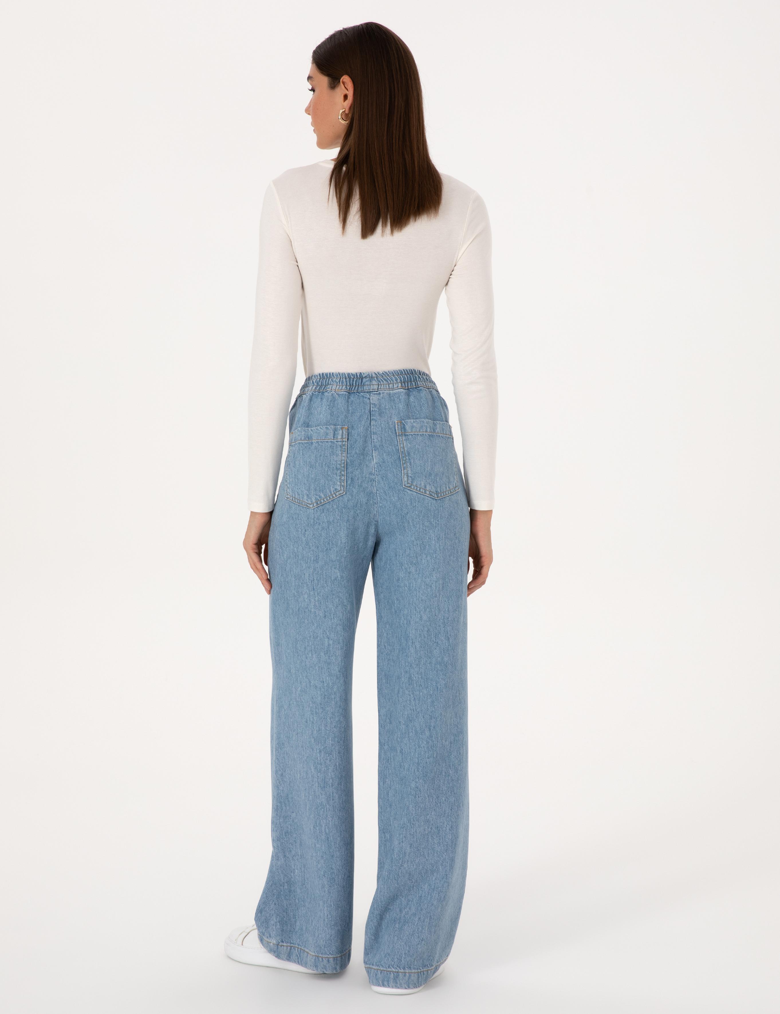 Açık Mavi Jean Pantolon