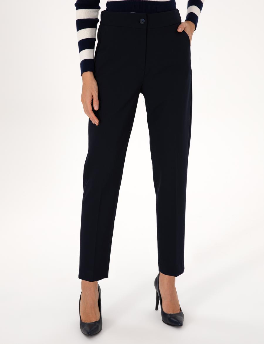 Lacivert Kumaş Pantolon