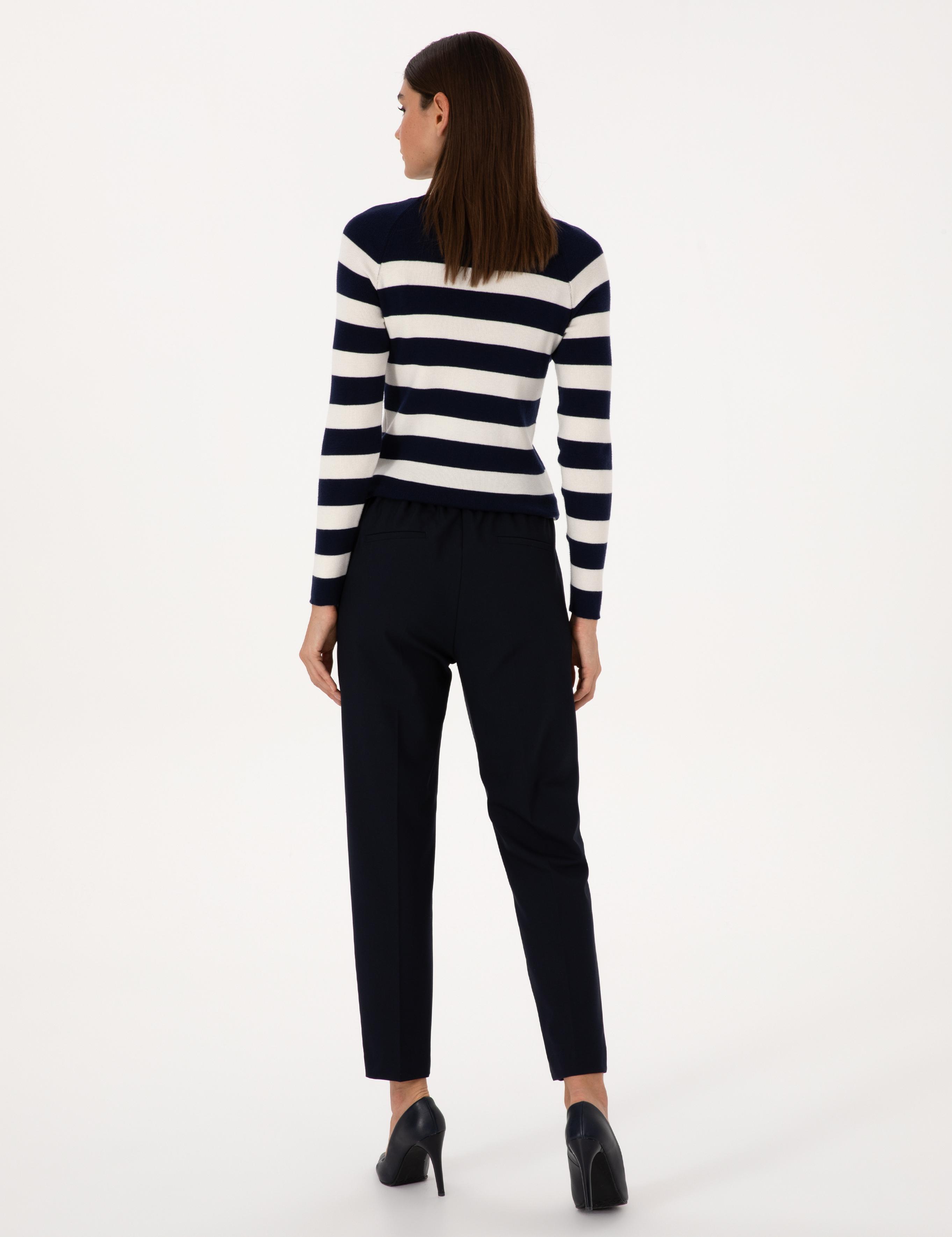 Lacivert Kumaş Pantolon