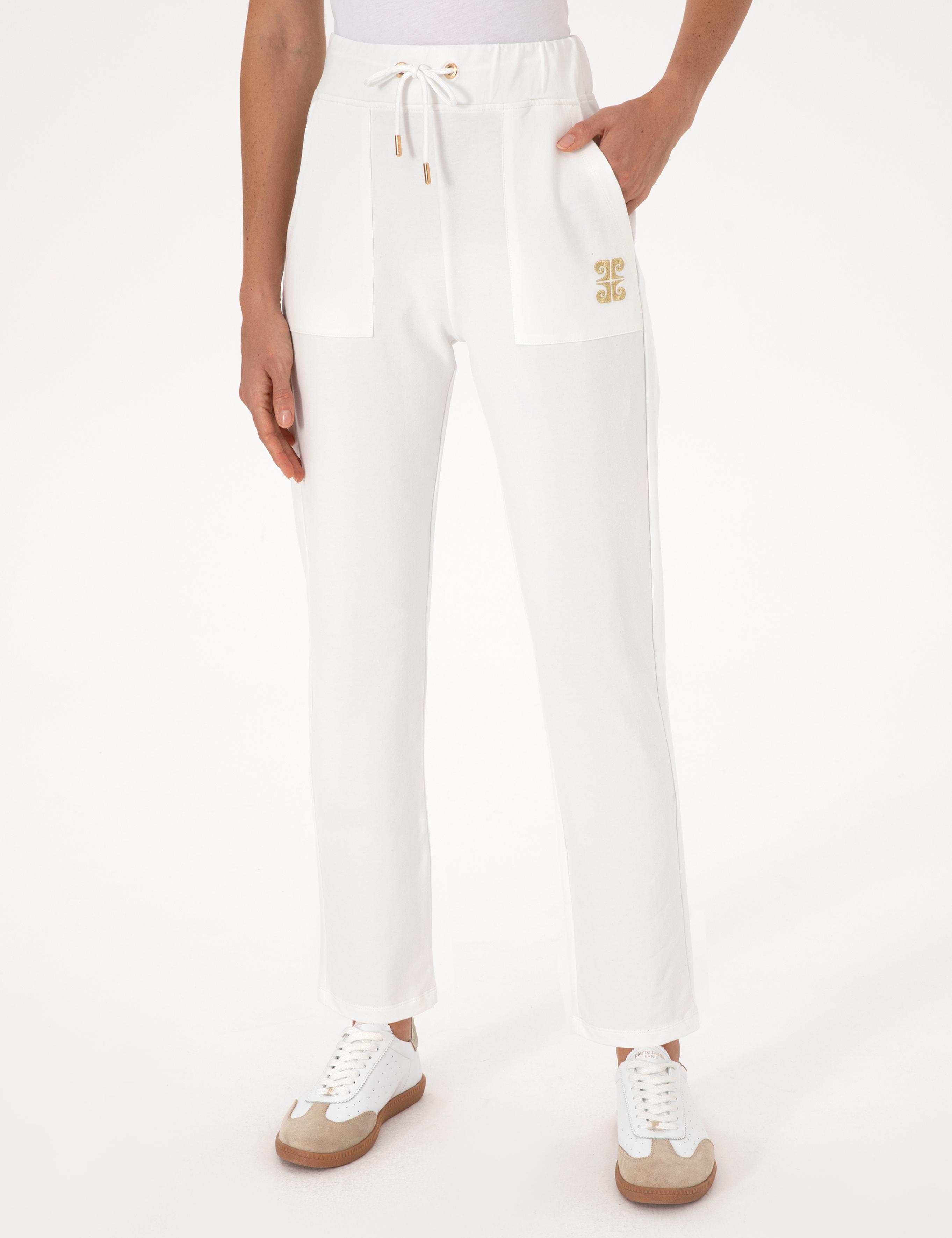 Ekru Kargo Fit Eşofman Altı