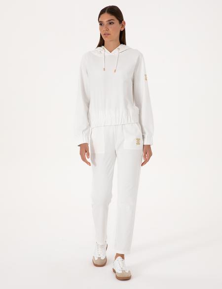 Ekru Kargo Fit Eşofman Altı - 50312233064