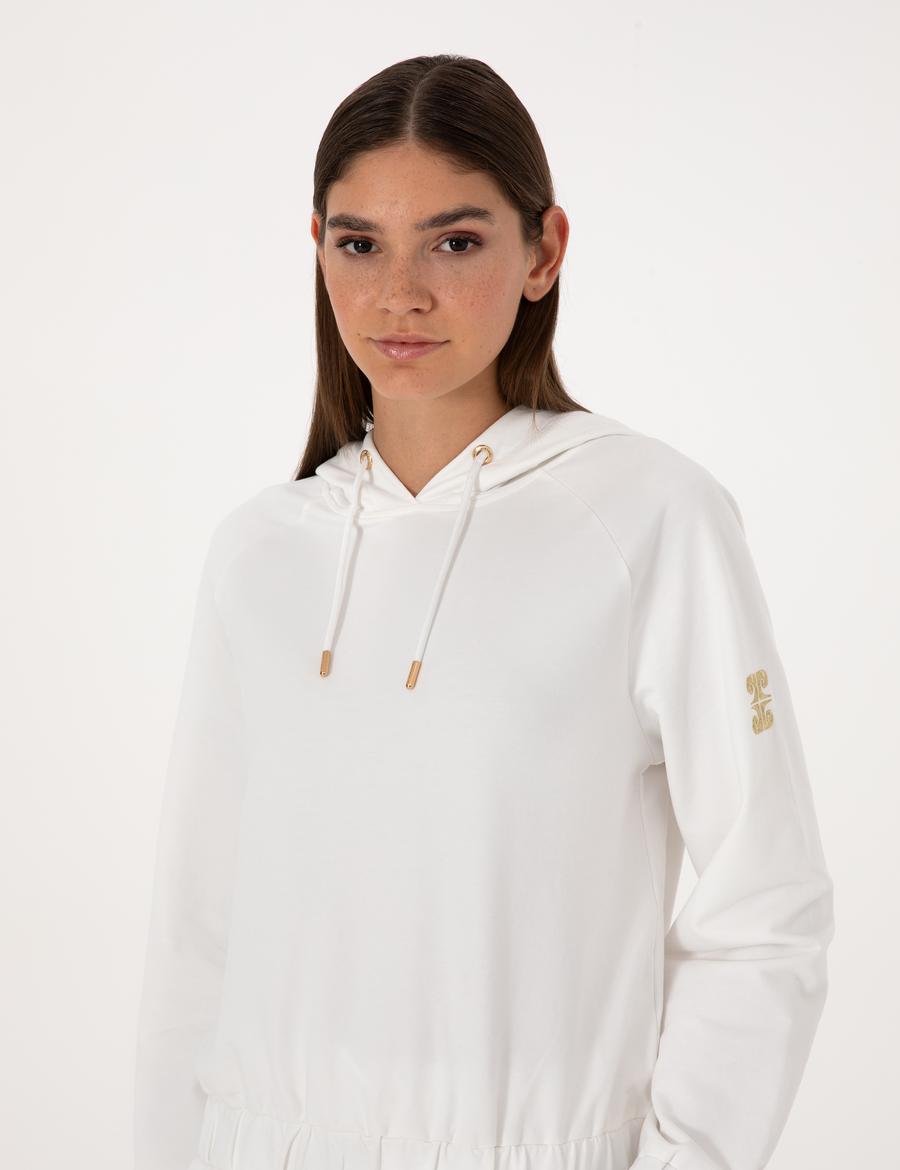 Ekru Comfort Fit Sweatshirt