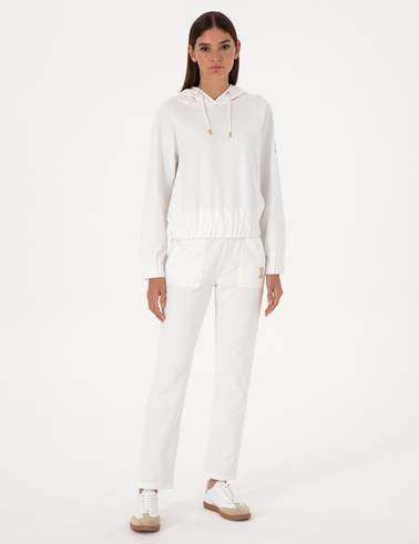 Ekru Comfort Fit Sweatshirt