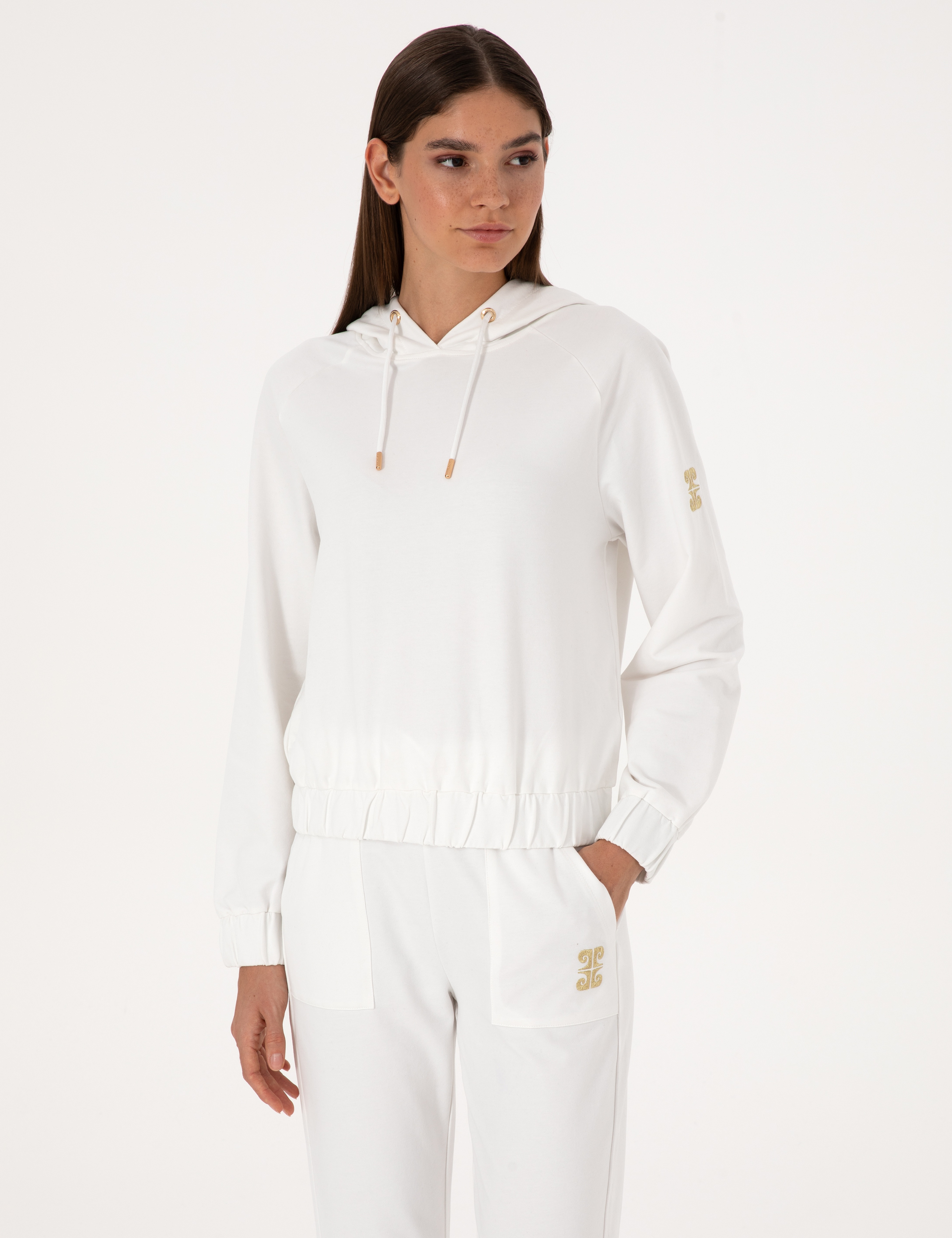 Ekru Comfort Fit Sweatshirt