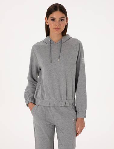 Gri Melanj Comfort Fit Sweatshirt