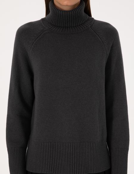 Antrasit Comfort Fit Yün Karışımlı Balıkçı Yaka Kazak - 50316667020