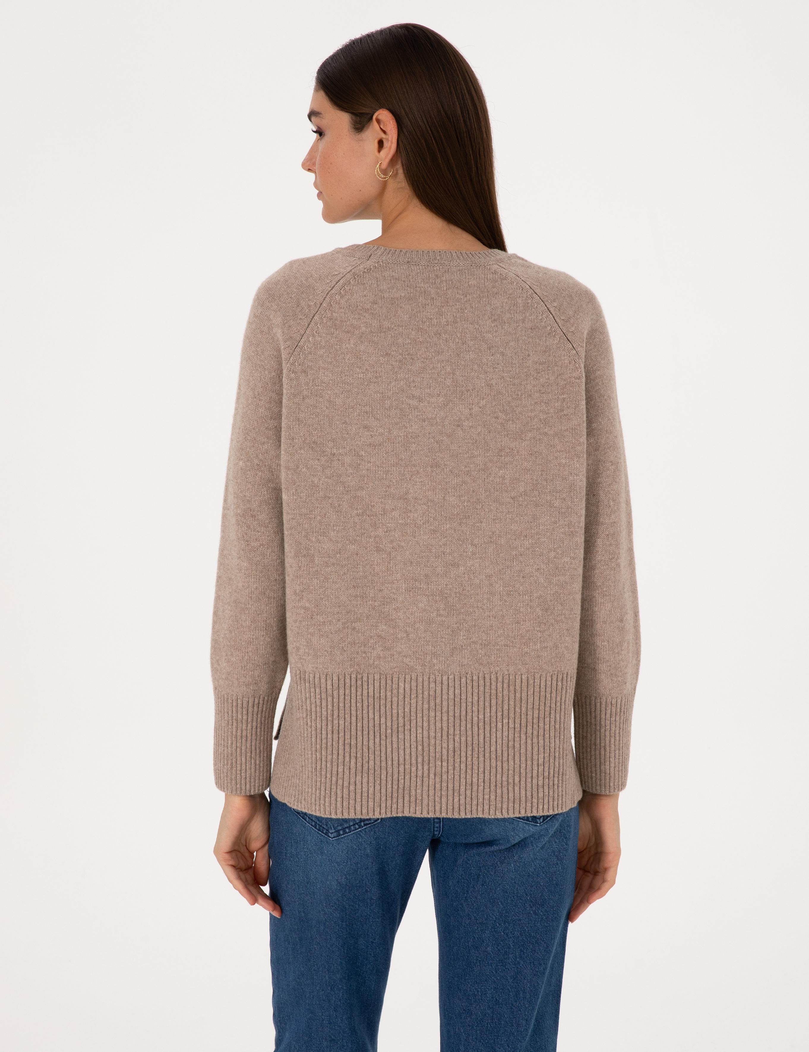 Vizon Comfort Fit Yün Karışımlı Kazak