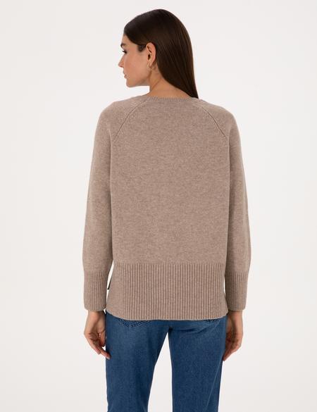 Vizon Comfort Fit Yün Karışımlı Kazak - 50316659003