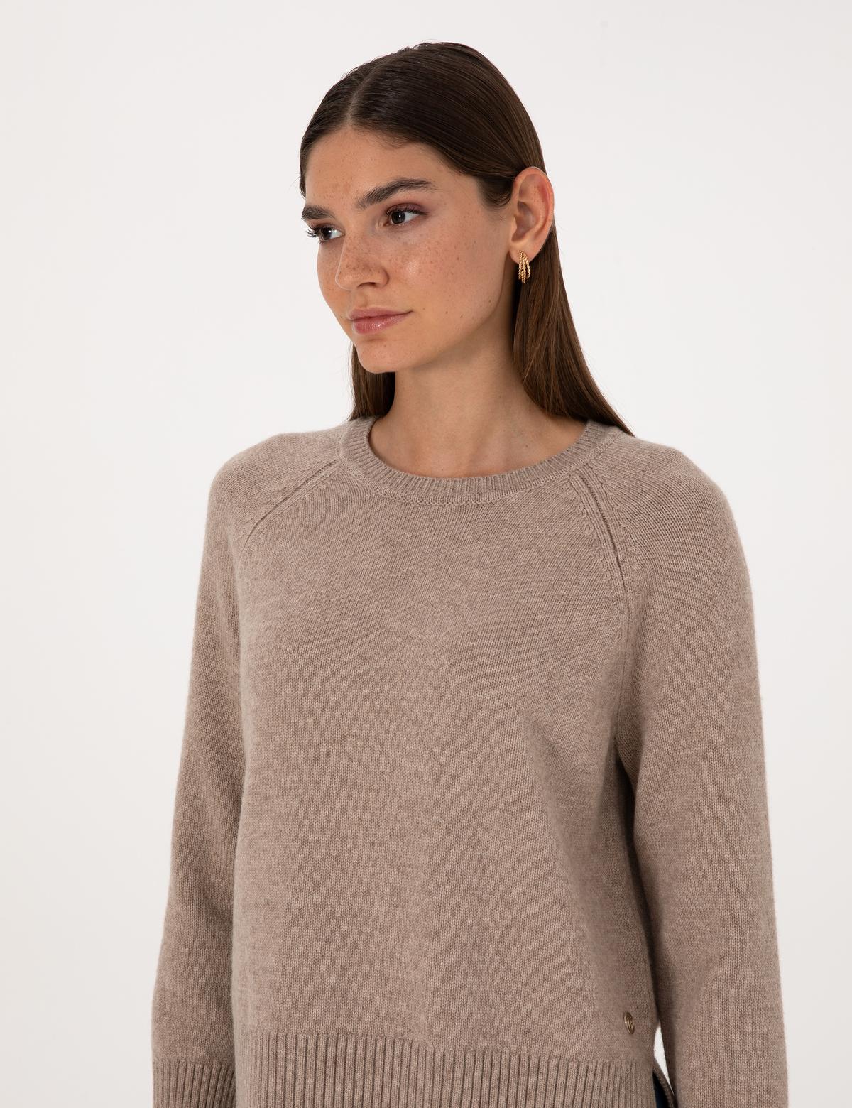 Vizon Comfort Fit Yün Karışımlı Kazak - 50316659003