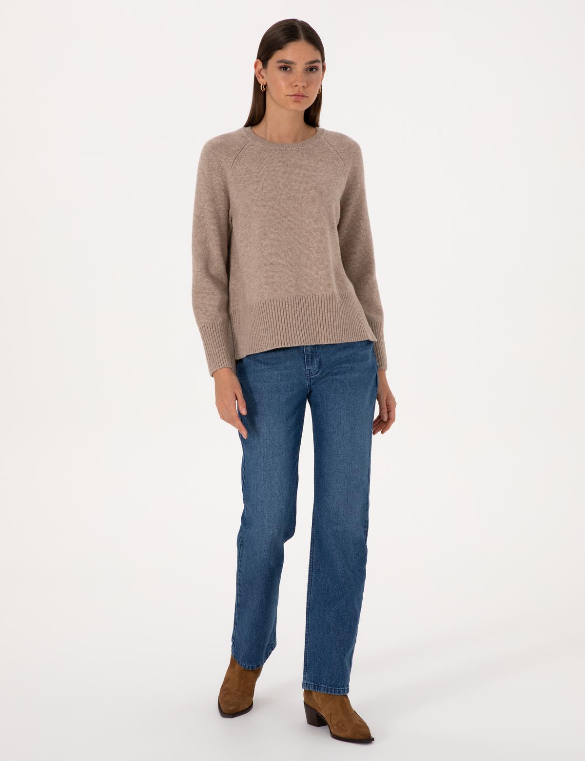 Vizon Comfort Fit Yün Karışımlı Kazak - 50316659003