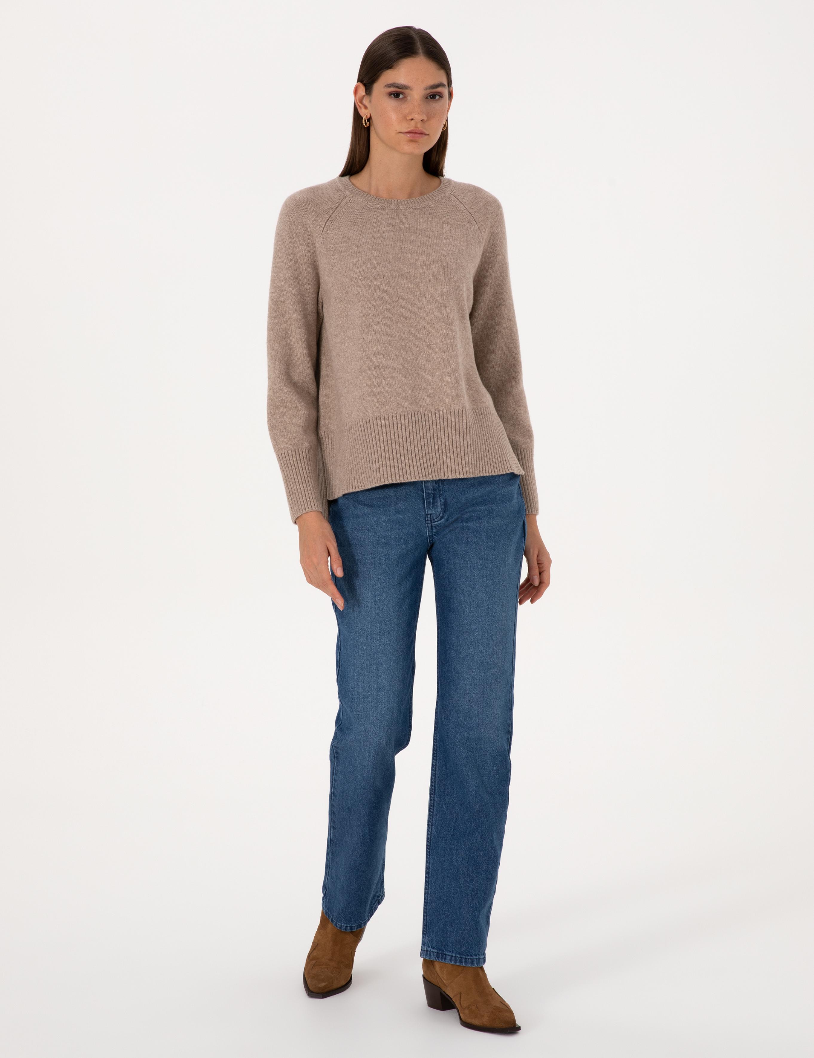 Vizon Comfort Fit Yün Karışımlı Kazak