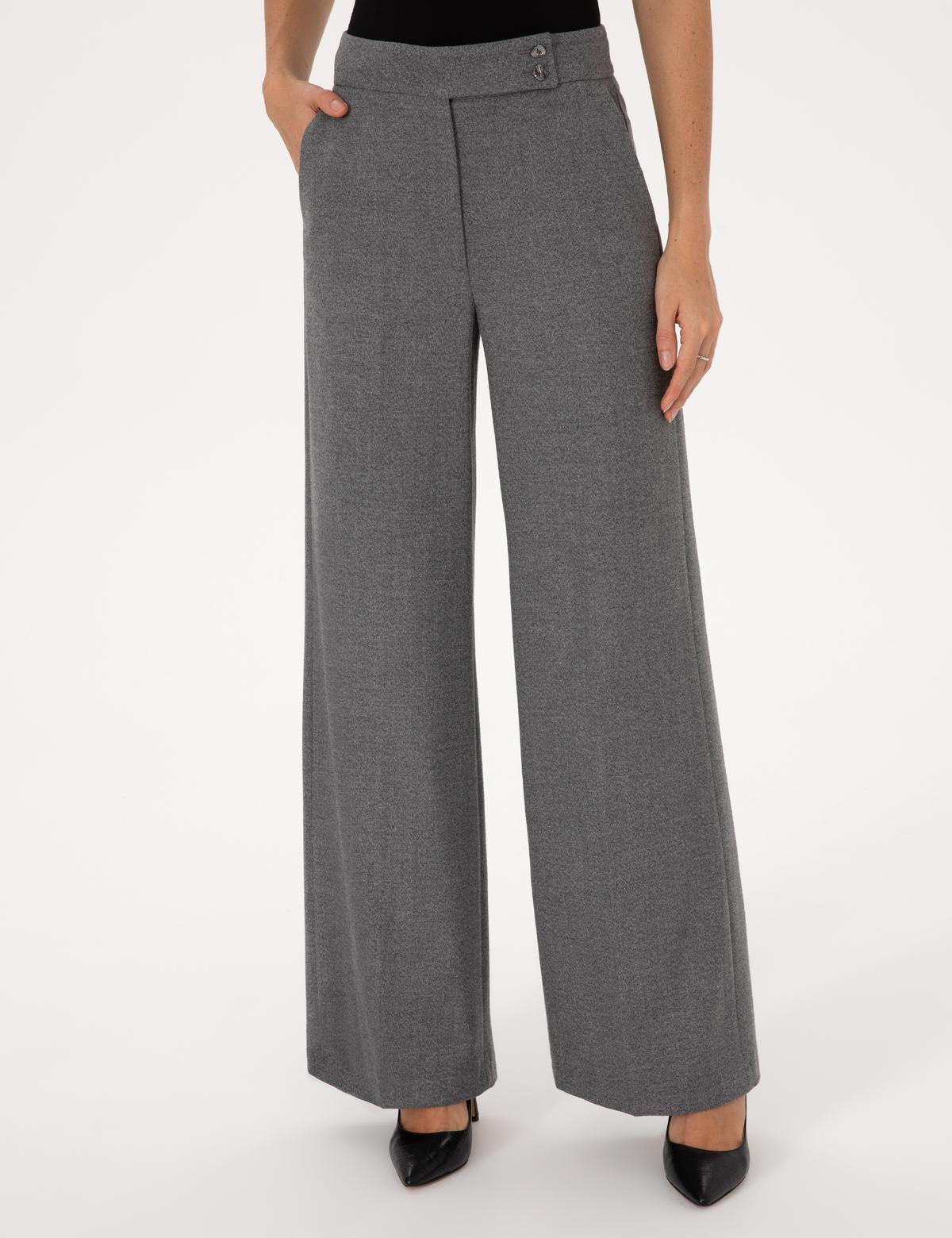 Gri Melanj Palazzo Pantolon - 50318225004