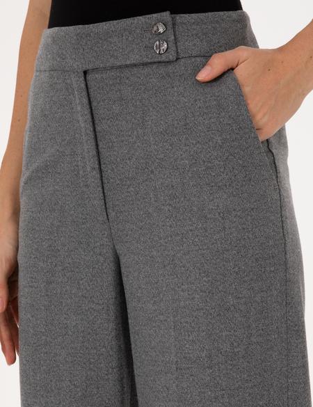 Gri Melanj Palazzo Pantolon - 50318225004