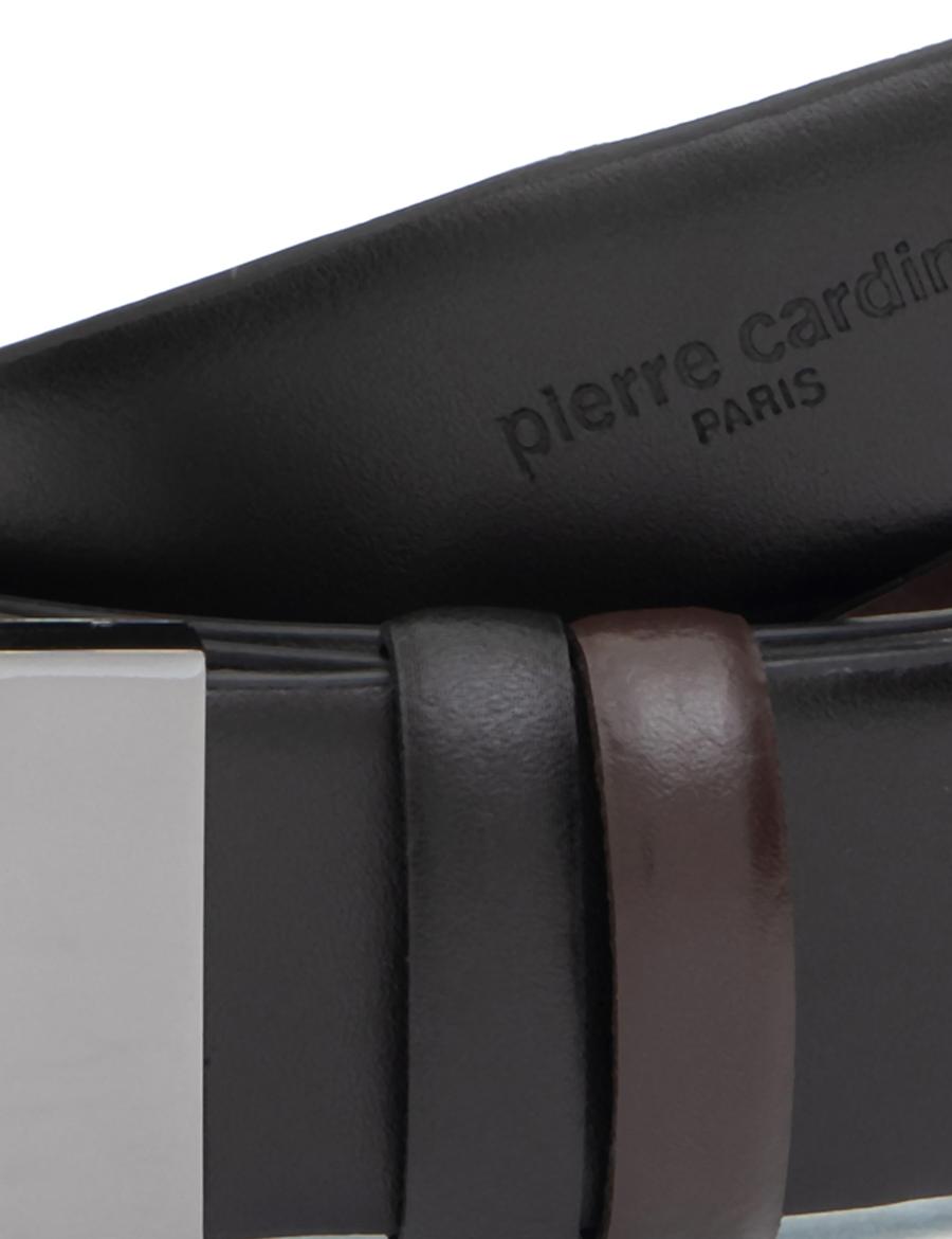 Siyah %100 Deri Çift Taraflı Kemer