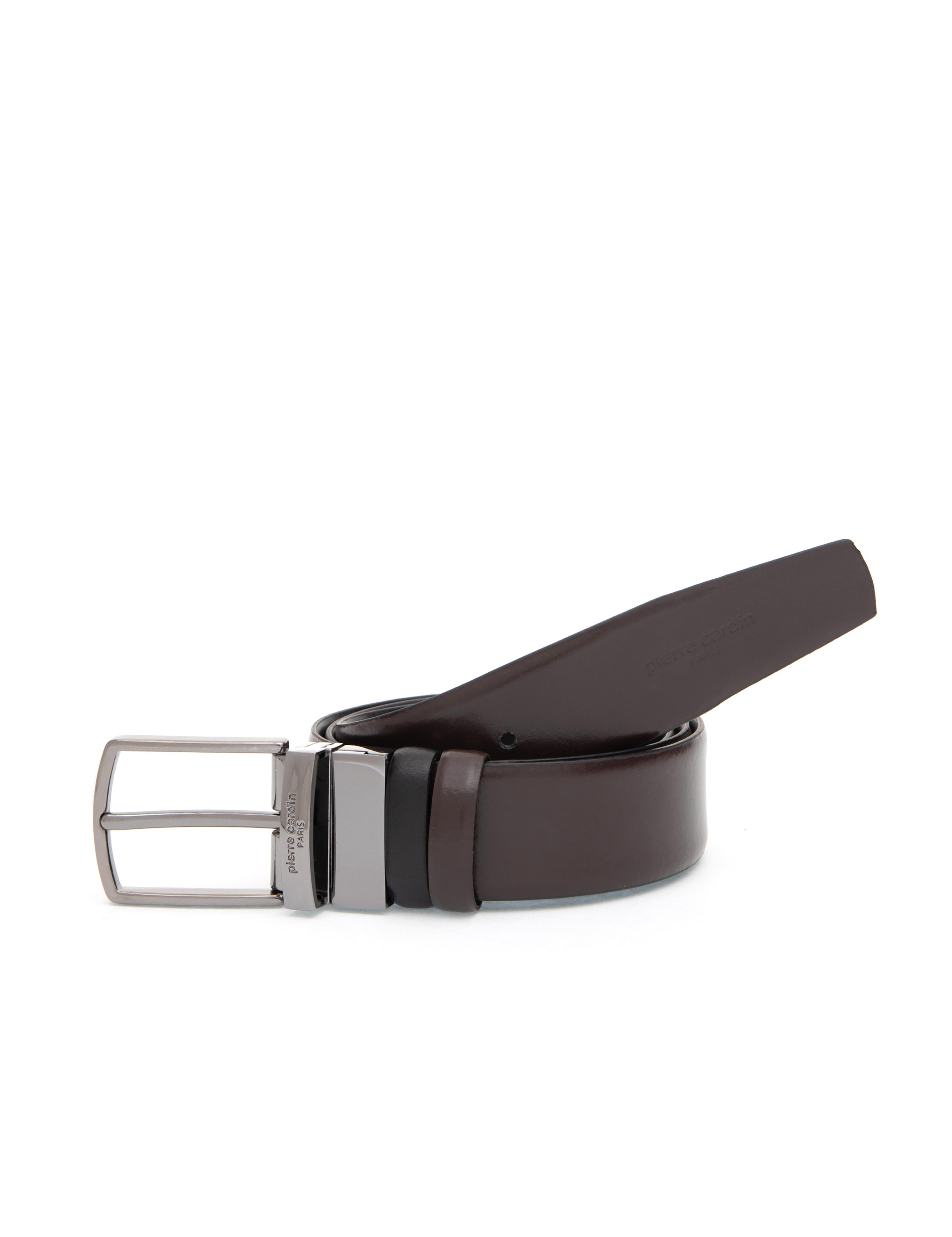 Siyah %100 Deri Çift Taraflı Kemer