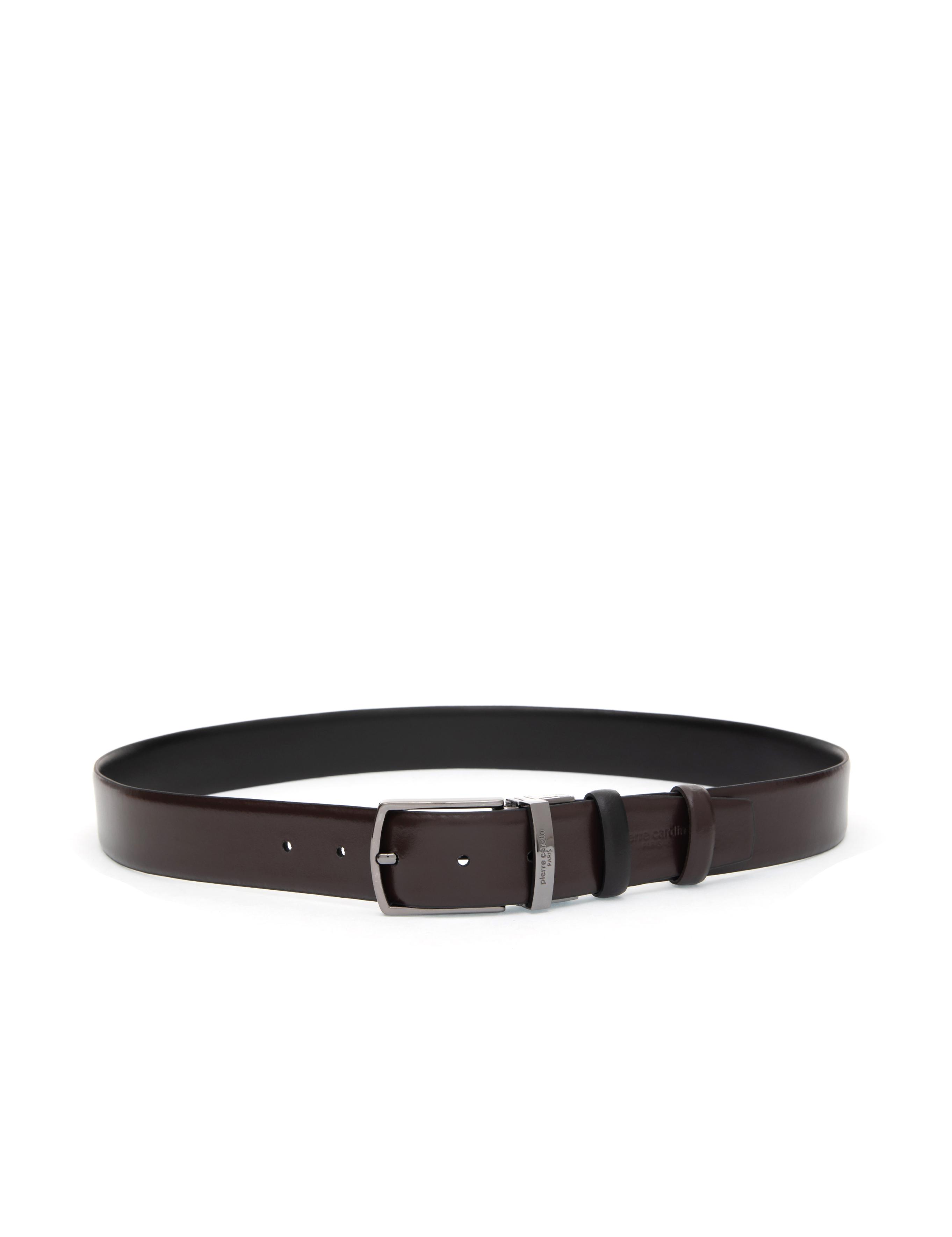 Siyah %100 Deri Çift Taraflı Kemer