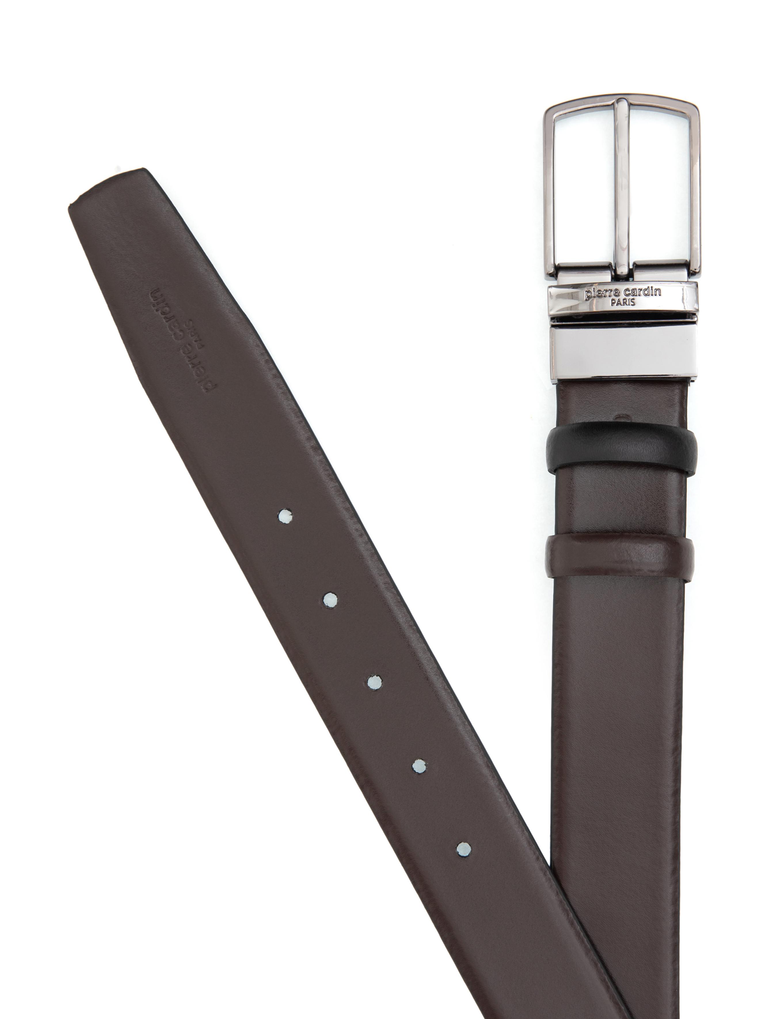 Siyah %100 Deri Çift Taraflı Kemer